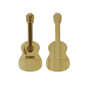 Memoria USB para guitarra, disco de madera con logotipo personalizado, 4GB, 8GB, 16GB, 32GB, 64GB, 128GB, <span class=keywords><strong>Flash</strong></span> USB de alta velocidad para regalo de boda - Product Image 6