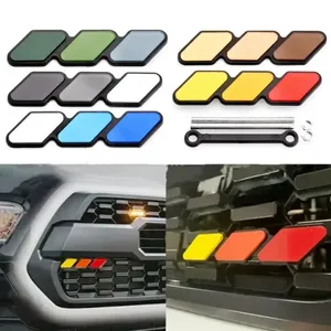 Emblema Logo per Griglia Frontale in 3 Colori per Toyota Tacoma Tundra 4Runner TRD Highlander Rav4 CHR, Accessori Auto per Presa d'Aria - Product Image 6