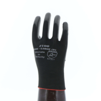 Gants de sécurité d'usage général approuvés CE EN388 avec revêtement en PU respirant antidérapant Logo personnalisé Gants de travail OEM
