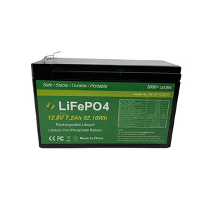 12 Volt Elektrische Rit Op Speelgoed Auto Batterij Lifepo4 Oplaadbare 12 V 7ah Li Ion Batterij