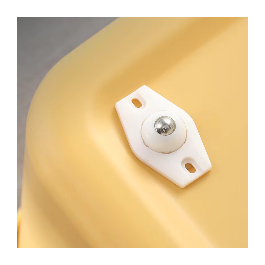 12 Pcs Fixed Castor Wheels 25mm Small Wheel Castors Furniture Small Rubber Castors Non-swivel