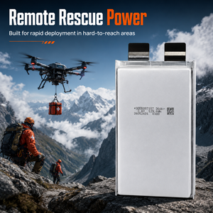 Baterai Lipo Drone Sel Tunggal 36000mah 3.6V Baterai Solid State untuk Drone Tanggap Darurat Uav Quadcopter Pesawat Terbang - Product Image 6