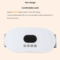 Ceinture de massage abdominale sans fil à micro-courant, chauffante pour les règles, rechargeable, pour les crampes menstruelles et le dos, avec logo personnalisé