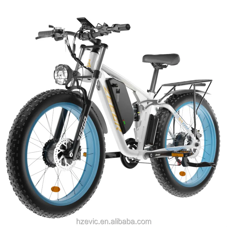 Chinese Supplier ZEEGR 48V 2000W 26 Inch Ebike Electric Bike Fat Tire Shimano 7 Speed Electric Bicycle