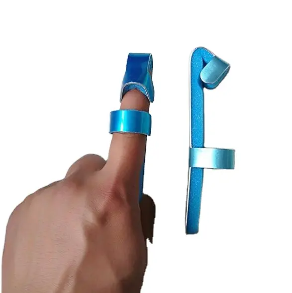 Aluminium foam frog medical fracture finger splint for first aid