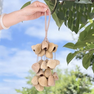 Wholesale Handcrafted Fruit Shell <b>String</b> Hanging Decor Multiple Style Natural Wind Chime Souvenir - Product Image 6