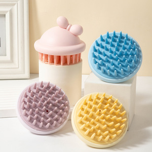 Brosse à cheveux en plastique « Le Petit Chaperon Rouge » pour hommes/femmes, nettoyage du cuir chevelu, soulagement des démangeaisons, coussinets amovibles, double usage - Product Image 2