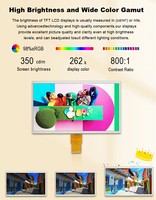 Polcd 10,1 Zoll TFT-Display 1024x600 Wasserdichter Bildschirm HD-MI RGB LVDS MIPI Schnittstelle EK79001 TFT LCD Modul