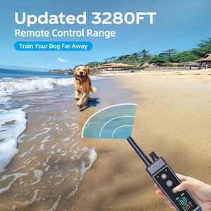 Kalung Pelatihan Anjing BARU 2026 3280 FT Jangkauan Jauh dengan Remote untuk Anjing Kecil, Sedang, Besar, Penghenti Gonggongan Berlebihan - Product Image 4