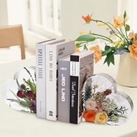 1 moule en silicone écologique antiadhésif pour la préservation des fleurs, serre-livres, artisanat artistique DIY (UNIMOULD DZ-102)