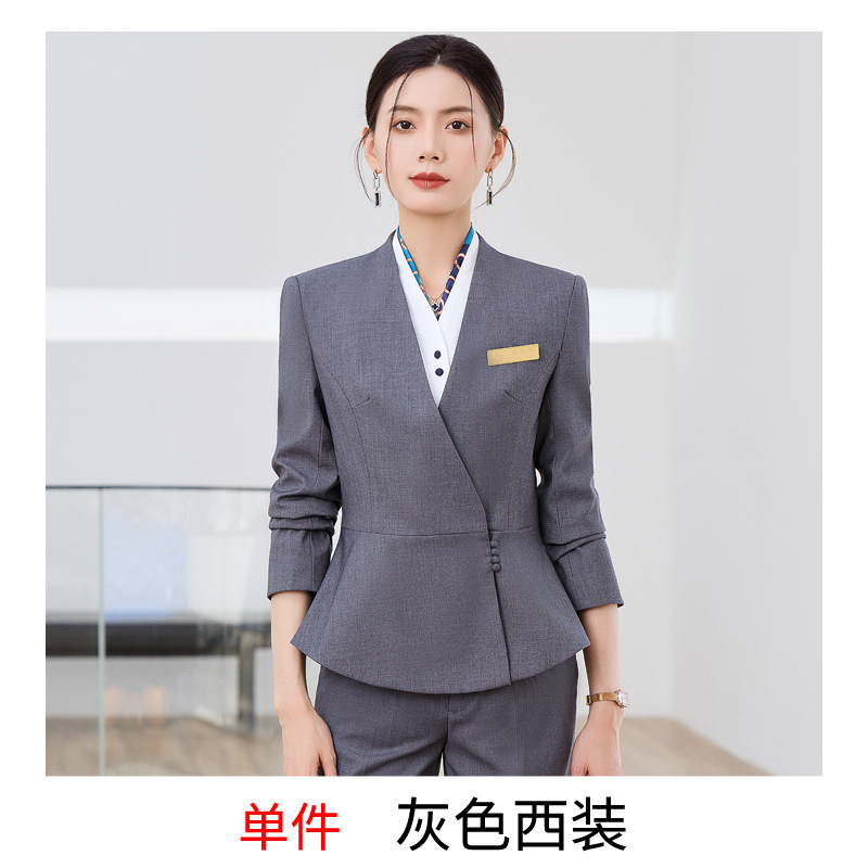 Single gray suit