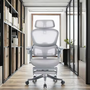 Konfot lưới hiện đại Ergonomic Ghế văn phòng 4D có thể điều chỉnh tựa đầu 4D có thể điều chỉnh tay vịn thoáng khí thiết kế có thể điều chỉnh chiều cao - Product Image 1