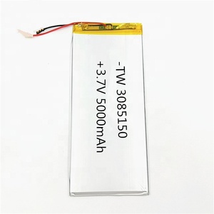 <span class=keywords><strong>Duracell</strong></span> rechargeable batteries 3085150 5000mah 3,7 v square plane de li-polímero polymer battery high capacity - Product Image 1