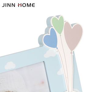 <span class=keywords><strong>Cadre</strong></span> photo bébé en bois avec ballon éléphant mignon, <span class=keywords><strong>cadre</strong></span> photo pour enfants pour la décoration de la <span class=keywords><strong>chambre</strong></span> d'enfant, cadeau de baby shower - Product Image 3