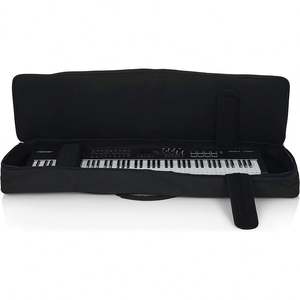 Échantillon gratuit Sac de piano pour clavier 88 touches imperméable avec rembourrage épais, tissu Oxford 420D, 2 poches de rangement pour piano numérique - Product Image 2