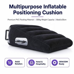 Canapé gonflable pour couples, lit de positionnement sexuel, chaise rebondissante, coussin d'amour floqué, meubles pour adultes, canapés érotiques - Product Image 1