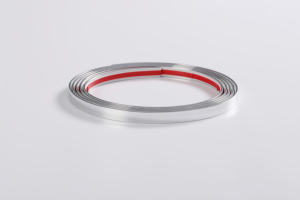 Dính Dải thép không gỉ vàng sang trọng kim loại phẳng Dải TRIM cuộn cho trang trí tường nhà - Product Image 3