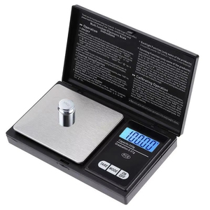 Balance de précision numérique portable 0,01g pour bijoux, or et cuisine, avec écran LCD et batterie, en plastique, format mini, pour la vente en gros - Product Image 1