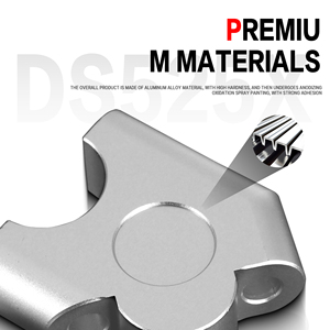 Rehausseur de <span class=keywords><strong>guidon</strong></span> de <span class=keywords><strong>moto</strong></span> en aluminium CNC pour VOGE DS525X/DSX 2023-2024, kit de supports de rehausseur de <span class=keywords><strong>guidon</strong></span> - Product Image 5