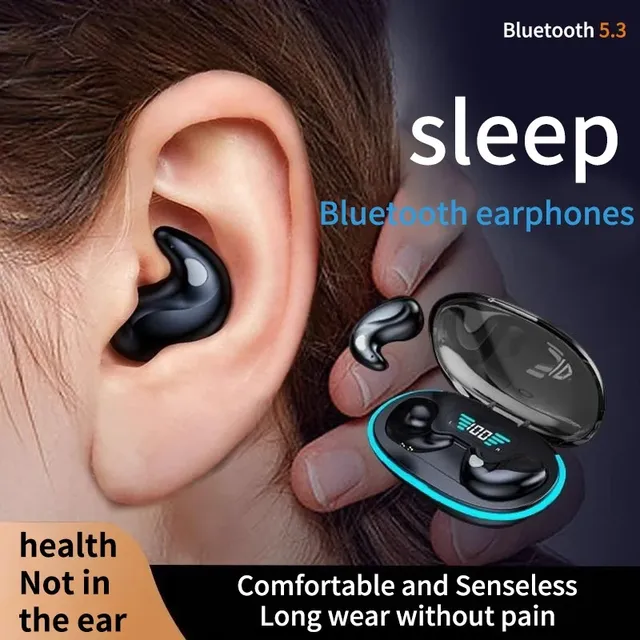 NEW Original X55 Wireless Sleep Earphone Noise Reduction Invisible Earphone Sleeping Headset Sport Headphones Earbuds