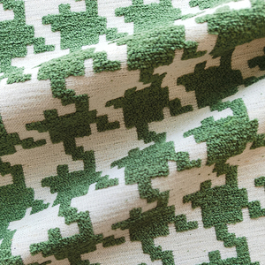 Đồng Bằng Và Mẫu Vải <span class=keywords><strong>Sofa</strong></span> Vải Houndstooth Vải Màu Đen Và Trắng - Product Image 3