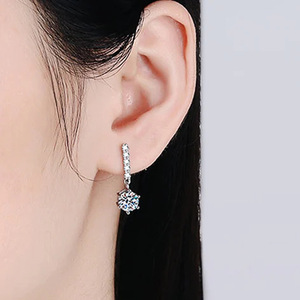 Orecchini Pendenti Geometrici a Barra Rotonda per Donne, Gioielli Eleganti e alla Moda - Product Image 2