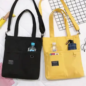 2021 Fashionable Custom Tote bag cotton Women Hand Shopping And Beach Canvas Bag