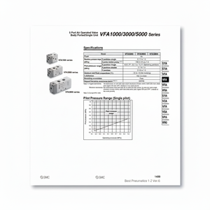 Válvula de control neumática SMC Pneumatics modelo - Product Image 1