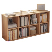 Étagère à livres pour enfants en bois, design moderne et simple, avec rangement, grille, armoire basse, 4 étagères, salon