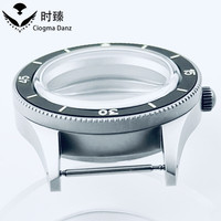 Boîtier de montre rétro 40 mm, directement de l'usine, avec lunette en céramique luminescente, compatible avec les mouvements NH34 NH35 NH36 NH38 NH70 NH72, verre saphir antireflet.