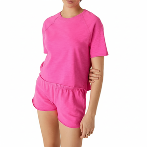 ชุดสเวตเชิ้ตมีฮู้ดแบบรูดซิปสำหรับผู้หญิงชุด2ชิ้นขากว้าง - Product Image 1