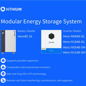 Station d'alimentation portable au lithium 16KWH HeroEE, meilleur générateur solaire, batteries externes haute efficacité, générateur HeroEE - Product Image 3