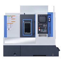 Mesin Bubut CNC YH46S Dual-spindle Turn-mill dengan Turret Daya Yaxis untuk Pemesinan Bagian Selongsong Poros pada Otomotif Hidrolik