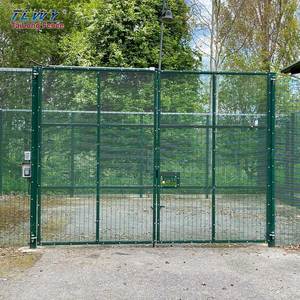 Prix usine Clôture anti-coupure Clôture à vue dégagée Porte coulissante 358 Treillis métallique Anti-montée Clôture de haute sécurité Porte en treillis métallique - Product Image 6