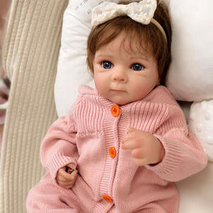 Poupée réaliste Reborn de 18 pouces, entièrement en vinyle, peau 3D de qualité supérieure, peinte, adorable jouet pour enfants, cadeau - Product Image 5