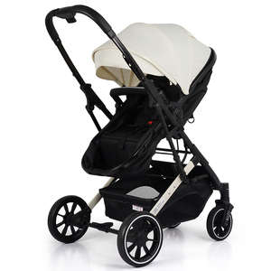 Haute qualité 2 en 1 bébé poussette luxe haut paysage Poussette pliable bébé landau bébé poussette pour voyage - Product Image 4