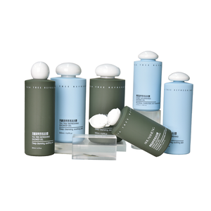 Tùy chỉnh <span class=keywords><strong>HDPE</strong></span> nhựa phẳng Vai chai với vít cap rỗng cho chăm sóc cá nhân dầu gội Lotion Màn hình in ấn tùy chỉnh màu sắc - Product Image 1