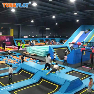 Trampoline de terrain de basket personnalisé pour adultes et enfants installations de divertissement enfants <span class=keywords><strong>château</strong></span> coquin aire de jeux - Product Image 4