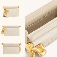Sac à main de luxe Jwpei en métal décoratif pour femme, style créateur, idéal pour les blogueuses de mode