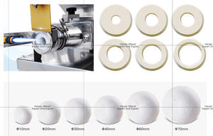 Stainless Steel Automatic Commercial Large 200 Gram <b>Bread</b> Dough Ball Cutting Making Tool Dough <b>Cutter</b> Divider Rounder Machine - Product Image 3