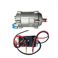 Pendingin Udara Mobil, Underdash Universal 12V 24V Ac Kit dengan Kendaraan Listrik Ac Kompresor Ac