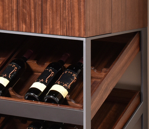 Chris Chris ตู้เก็บไวน์ตู้เก็บของขนาดใหญ่ตู้เก็บของในห้องนั่งเล่นตู้เก็บของข้างห้องครัว - Product Image 4