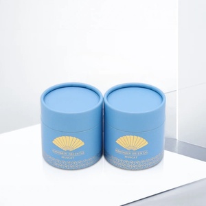 Caja Redonda Biodegradable 100% Personalizada, Envase de Tubo de Papel de Grado Alimenticio para Té - Product Image 4