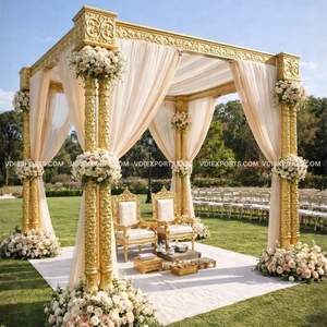 El Mandap Imperial Garden Royale, artesanía india clásica y decoración de lujo para bodas - Product Image 2
