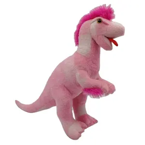 Оптовая продажа с китайской фабрики, индивидуальный OEM/ODM подарок для детей, модная Высококачественная плюшевая игрушка динозавр, 13 дюймов, лидер продаж, милый динозавр
