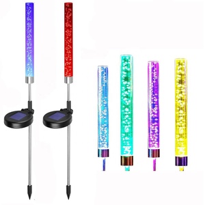 Lámpara de Camping LED Recargable, Tubo de Luz con Burbujas RGB, Luz Decorativa para Jardín, Camino de Flores - Product Image 2