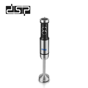 DSP 1500W <strong>Hand</strong> Blender - <strong>Turbo</strong> <strong>Function</strong>, 2-<strong>Speed</strong> <strong>&amp;</strong> <strong>Variable</strong> <strong>Control</strong>, Stainless Steel 4-Blade with Blue Light Ring - Product Image 1