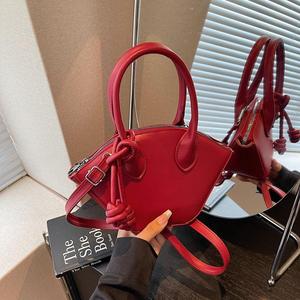 Nouveau sac à main en cuir pour femme 2026, sac bandoulière uni pour femme - Product Image 2