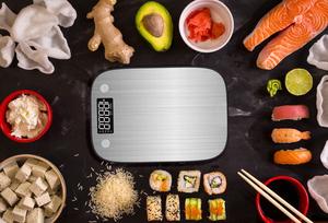 5KG उच्च सटीक डिजिटल पोषण रसोई पैमाने पर स्मार्ट ब्लू टूथ खाद्य पैमाने स्टेनलेस स्टील के रसोई खाद्य पैमाने - Product Image 2