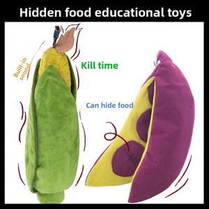 <span class=keywords><strong>ของ</strong></span>เล่นสุนัขรูปข้าวโพดสำหรับการงอกของฟันและการดมกลิ่น ทนทานพร้อมคุณสมบัติสร้างเสียงสำหรับสุนัขขนาดเล็กและขนาดใหญ่ - Product Image 2